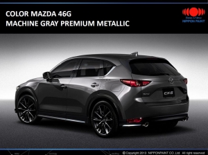 Color MAZDA 46G. Нанесение и настройка оборудования