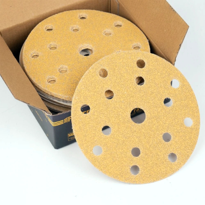 B15 Шлиф. круг на липучке 150/15 FASTPLUS GOLD P240