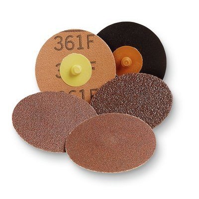 3M 11000 Фибровый круг Roloc 361F, (черный), Р24