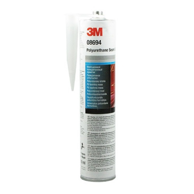 3M 08694 Герметик полиуретановый для стыков и швов, черный, 310 мл